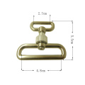 Big Size Custom Eco-Friendly Snap Hook/Swivel Hook (1.8 inch)